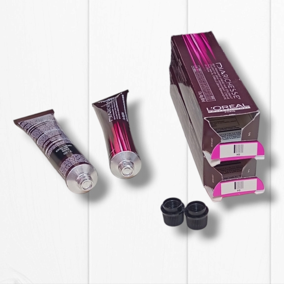 L'Oreal Professionnel DIARichesse 2 Tubes Ammonia-Free 7.30/7GGG Gold - Picture 11 of 16